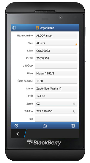 HELIOS Mobile na BlackBerry Z10